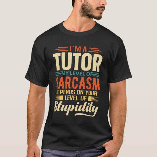 Ich bin Tutor T-Shirt (Vorderseite)