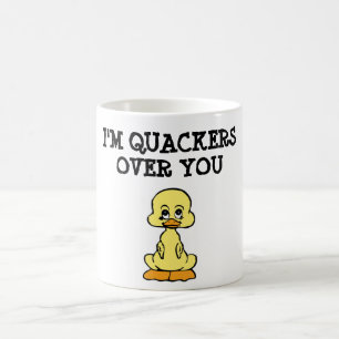 "ICH BIN ÜBER DICH" DUCK KAFFEETASSE