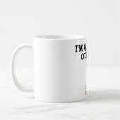 "ICH BIN ÜBER DICH" DUCK KAFFEETASSE (Links)