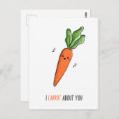 Ich bin über dich lustig geworden postkarte (Vorne/Hinten)