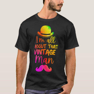 Ich bin über diesen Vintagen Mann, den Myth LGBT L T-Shirt