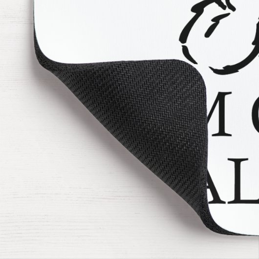 Ich bin über Koalafied Mousepad (Ecke)