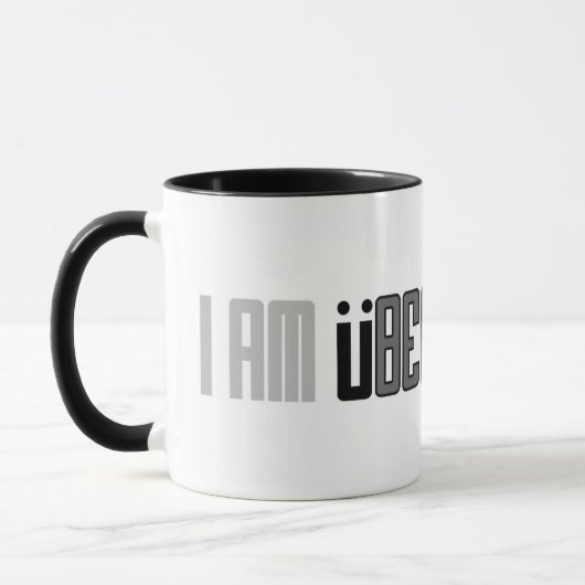 Ich bin über Tasse (Links)