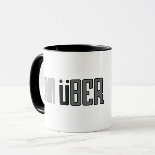 Ich bin über Tasse (Vorderseite Links)