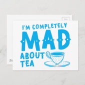 Ich bin über Tee vollständig WÜTEND Postkarte (Vorne/Hinten)