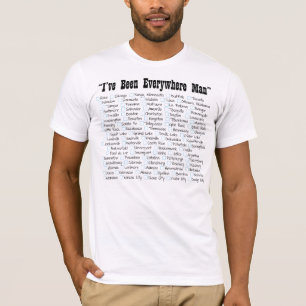 Ich bin überall bemanne gewesen T-Shirt