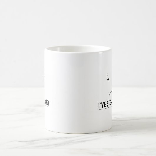 Ich bin überfallen worden! kaffeetasse (Mittel)