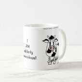 ICH BIN udderly moovelous! Kaffeetasse (VorderseiteRechts)