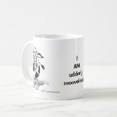 ICH BIN udderly moovelous! Kaffeetasse (Vorderseite Links)