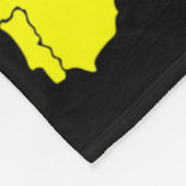 Ich bin Ukraine Fleecedecke (Ecke)