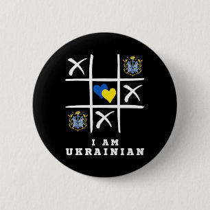 Ich bin Ukrainer Schütze Ukraine Ukraine Unterstüt Button