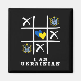Ich bin Ukrainer Schütze Ukraine Ukraine Unterstüt Magnet