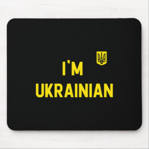 Ich bin Ukrainer Zelensky Ukraine Patriotisch Stol Mousepad
