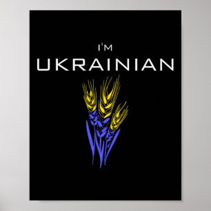 Ich bin Ukrainerin  Poster