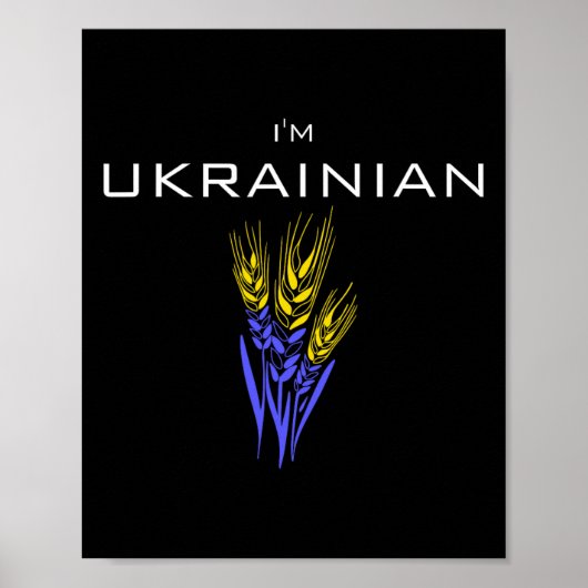 Ich bin Ukrainerin Poster (Vorne)