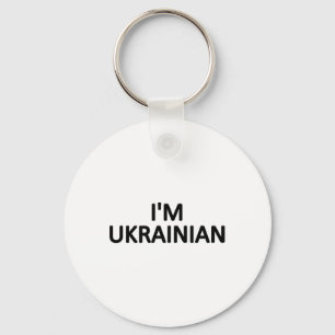 Ich bin Ukrainisches T-Shirt Ukraine Patriotisch S Schlüsselanhänger