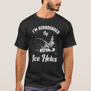 Ich bin umgeben von Eisfischen, die den sonnigen W T-Shirt