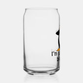 Ich bin umgeben von Idioten Funny Pinguin Dosenglas (Rechts)