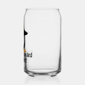 Ich bin umgeben von Idioten Funny Pinguin Dosenglas (Links)