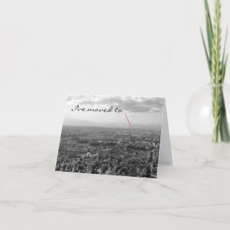 Ich bin umgezogen.. ankündigung