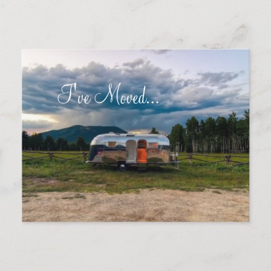 Ich bin umgezogen.. ankündigungspostkarte (Vorderseite)
