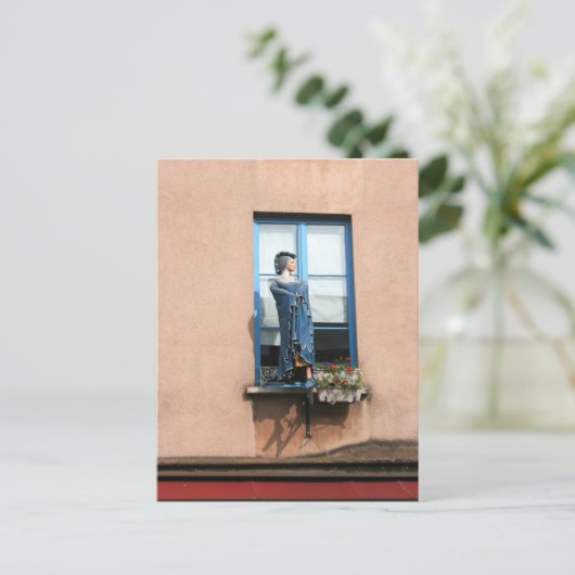 Ich bin umgezogen! ankündigungspostkarte (Stehend Vorderseite)