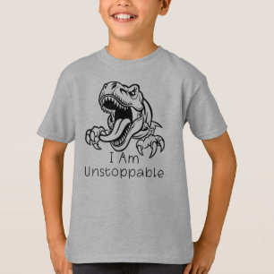 Ich bin unaufhaltsam, Angry Dinosaurier T-Shirt