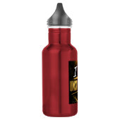 Ich bin unaufhaltsam edelstahlflasche (Links)