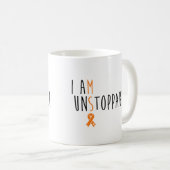 Ich bin unaufhaltsam (multiple Sklerose) Kaffeetasse (VorderseiteRechts)