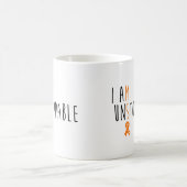 Ich bin unaufhaltsam (multiple Sklerose) Kaffeetasse (Mittel)