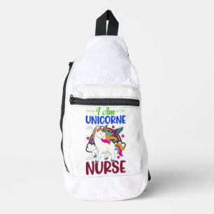 ICH BIN UNICORNE NURSE CROSSBODY BAG
