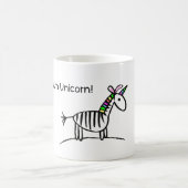 Ich bin Unicornzebra-Tasse Kaffeetasse (Mittel)