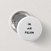 Ich bin unser Paladin-Knopf Button (Vorne & Hinten)