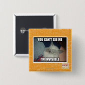 Ich bin unsichtbar button (Vorne & Hinten)