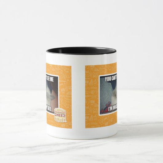 Ich bin unsichtbar tasse (Zentrum)