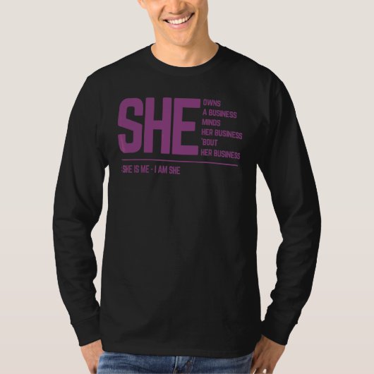 Ich bin Unternehmer T-Shirt (Vorderseite)