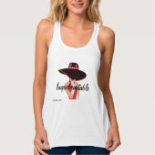 Ich bin unzerbrechlich (Spanisch) Tank Top (Vorderseite)