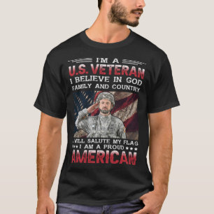 Ich bin US-Veteran T-Shirt