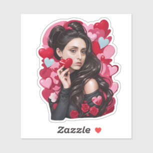 Ich bin Valentine Aufkleber