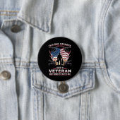 Ich bin Vater Opa und Veteran Veteran Veteran Day Button (Beispiel)