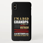 Ich bin Vater, Opa und Vietnamveteran iPhone Hülle (Rückseite)