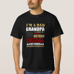 Ich bin Vater, Opa und Vietnamveteran T-Shirt