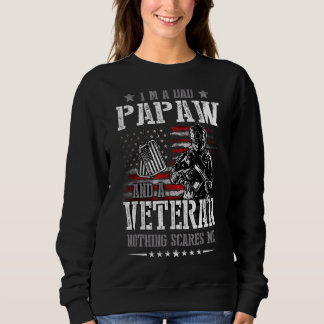 Ich bin Vater Papaw und ein Veteran, der mir nicht Sweatshirt