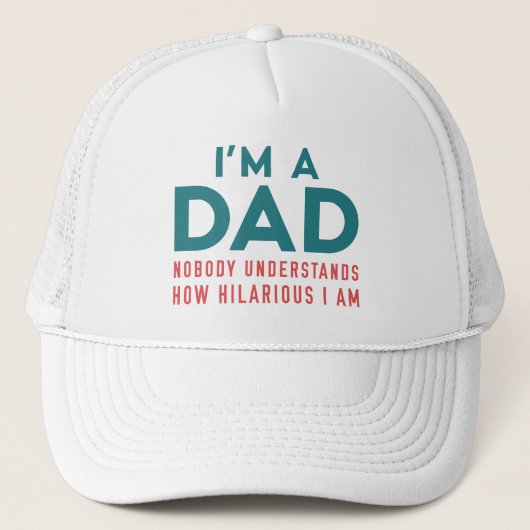 Ich bin Vater Truckerkappe (Vorderseite)