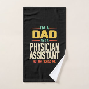 Ich bin Vater und Assistentin Handtuch