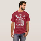 Ich bin Vater und Plumber Funny Fathers Day 4. T-Shirt (Vorne ganz)