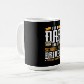Ich bin Vater- und Schulbusfahrer Kaffeetasse (Vorderseite Links)