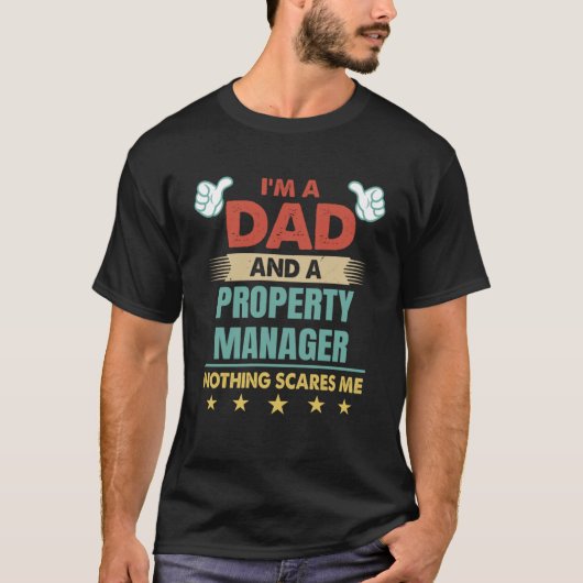 Ich bin Vater und Vermögensverwalter, mir ist nich T-Shirt (Vorderseite)
