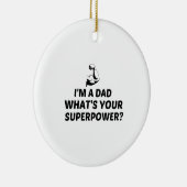 ICH BIN VATER, WAS DEINE ÜBERMACHT IST KERAMIK ORNAMENT (Rechts)