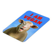 ICH BIN VEGAN MAGNET (Linke Seite)